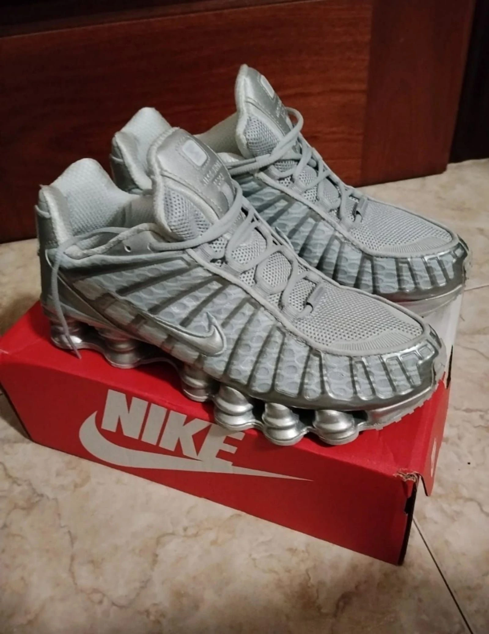 Nike Shox TL Prateadas – photo 2